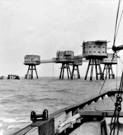 Shivering Sands Forts 1964